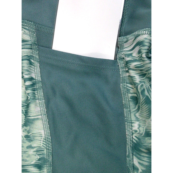 Under Armour HeatGear SeaGreen Leggings/Yoga Pants Compression High Rise-WMNs XL - Picture 10 of 10